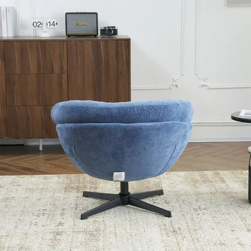 Fauteuil club pivotant/Fauteuil d'appoint avec coussin amovible