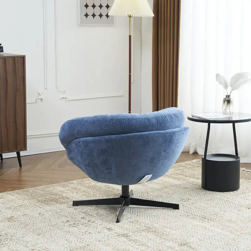 Fauteuil club pivotant/Fauteuil d'appoint avec coussin amovible