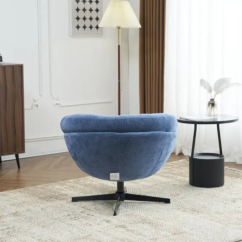 Fauteuil club pivotant/Fauteuil d'appoint avec coussin amovible