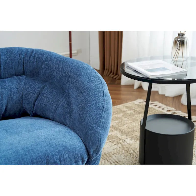 Fauteuil club pivotant/Fauteuil d'appoint avec coussin amovible