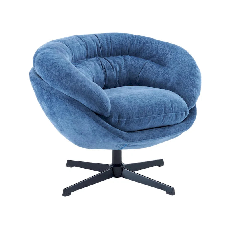 Fauteuil club pivotant/Fauteuil d'appoint avec coussin amovible