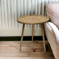 Tables d'appoint rondes marron