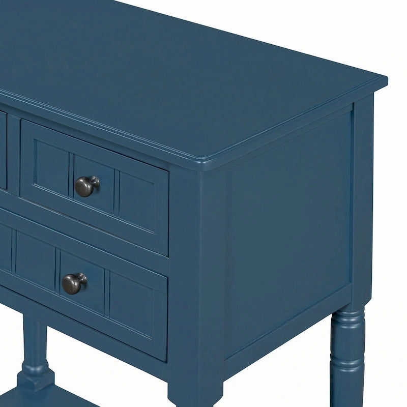Console étroite (bleu marine)