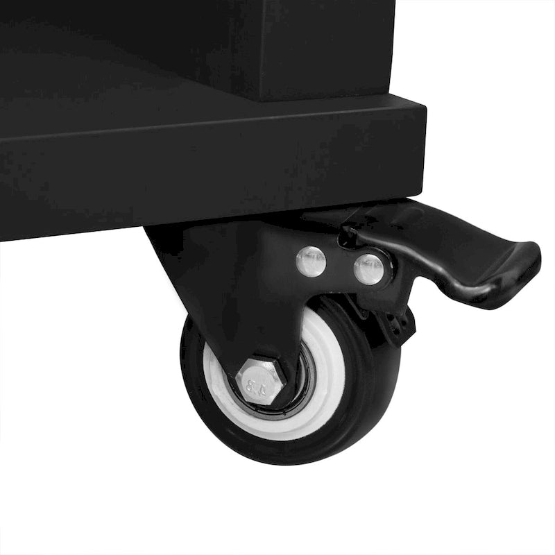 Îlot de cuisine extensible sur roulettes