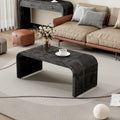 Table basse incurvée de style Art déco