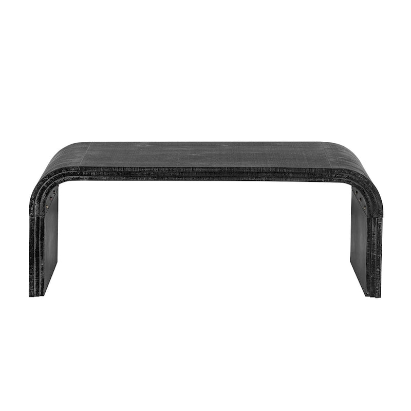 Table basse incurvée de style Art déco