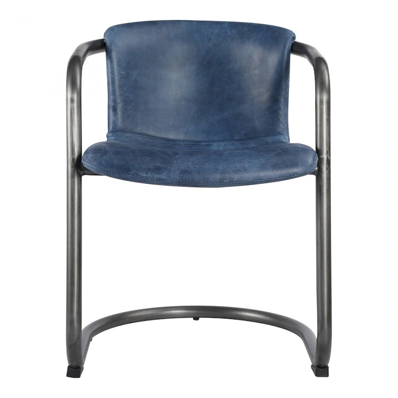 Chaises de salle à manger modernes en cuir
