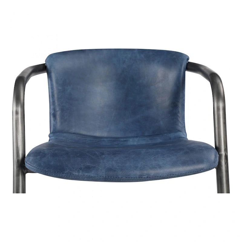 Chaises de salle à manger modernes en cuir