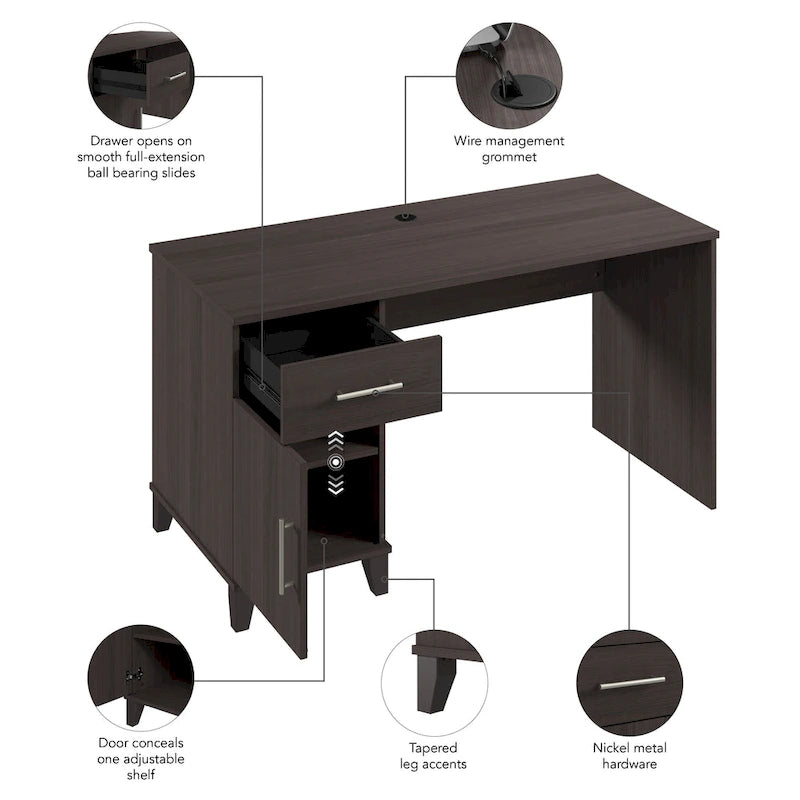 Bureau avec tiroirs