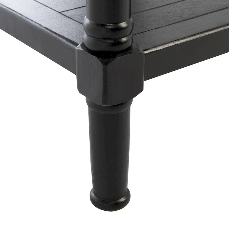 Console 3 tiroirs blanche patinée