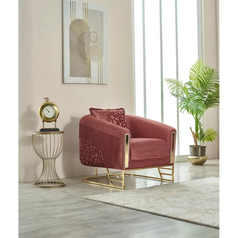 Mobilier de salon (1 canapé et 1 fauteuil)