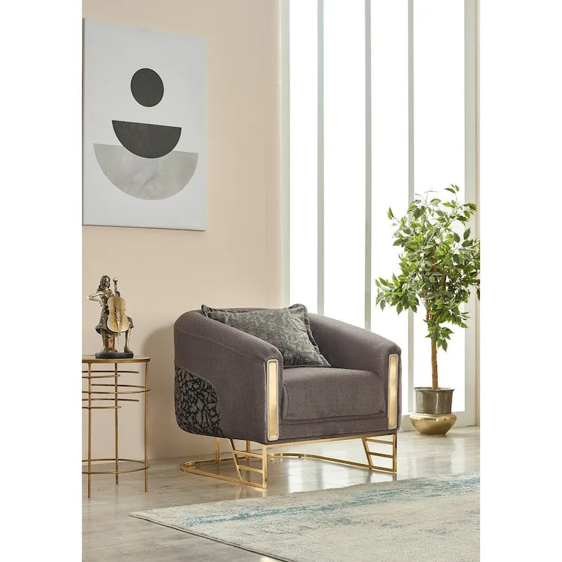 Mobilier de salon (1 canapé et 1 fauteuil)