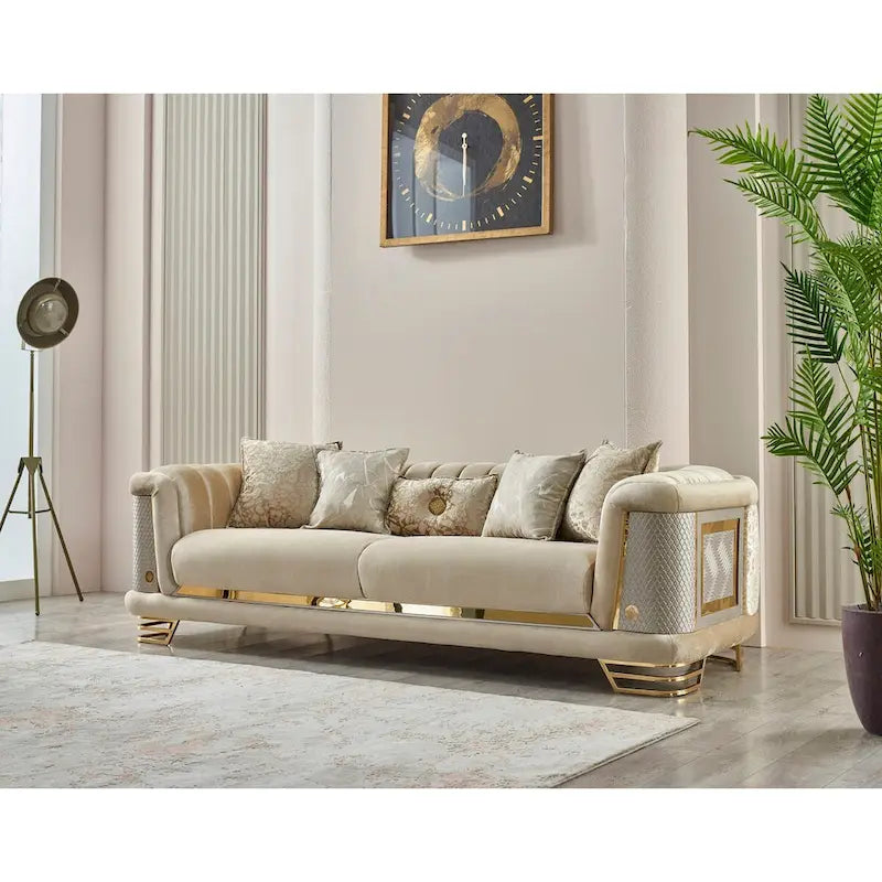 Mobilier de salon (1 canapé et 1 fauteuil)