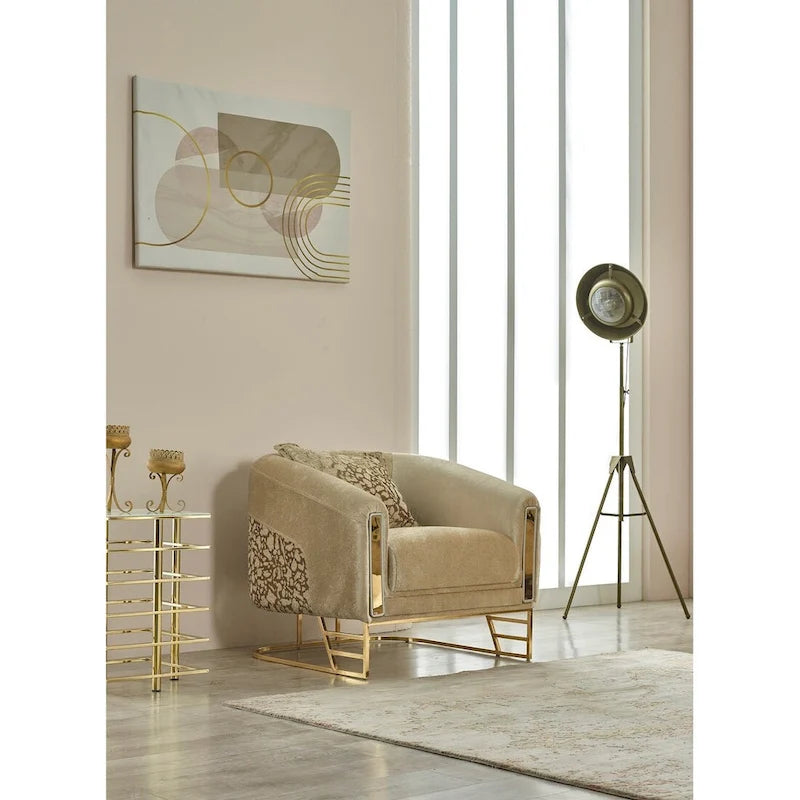 Mobilier de salon (1 canapé et 1 fauteuil)